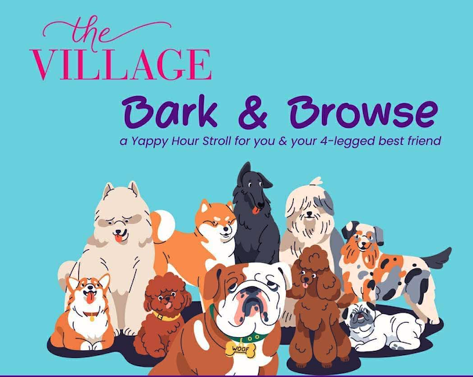 Harvey Animal Hospital at the Bark and Browse event at the Villiage