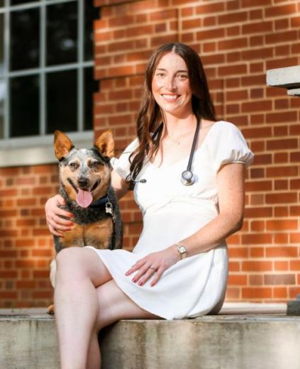 Dr. Annalise Reed a veterinarian at Harvey Animal Hospital